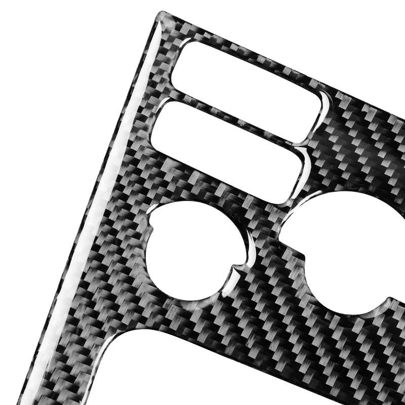 Car Carbon Fiber Control Panel Set B Decorative Sticker for Volvo XC90 2003-2014, Left and Right ...