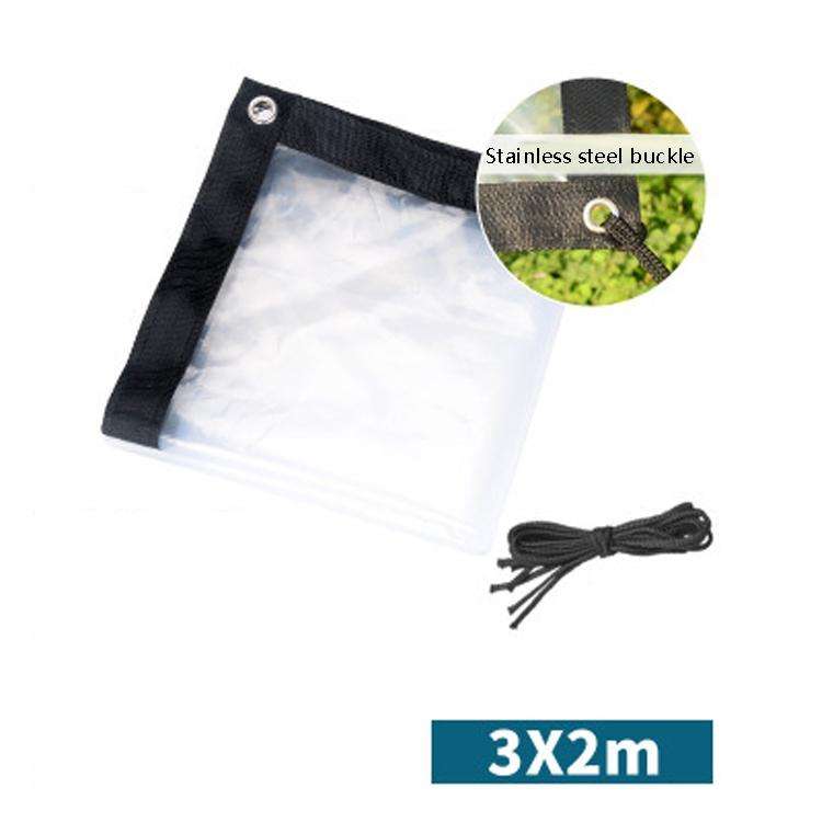 Balcony Windows Transparent Rainproof Cloth Plants Insulation Anti-Bird Thick Windshield, Specifi...