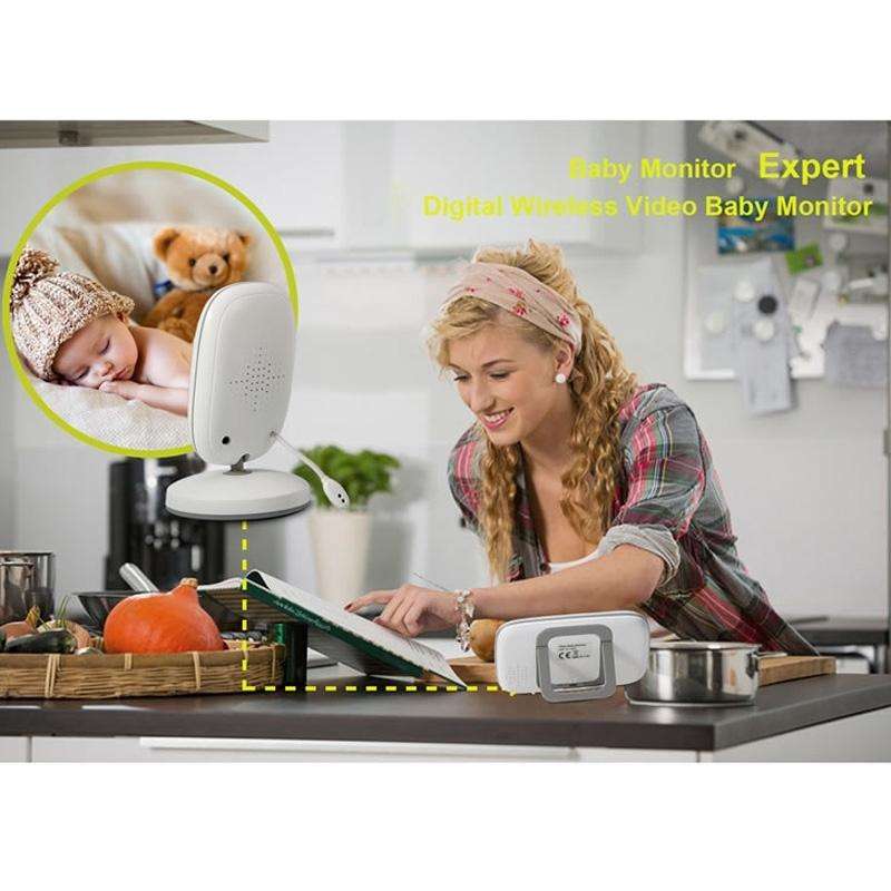 VB603 3.2 inch LCD 2.4GHz Wireless Surveillance Camera Baby Monitor, Support Two Way Talk Back, N...