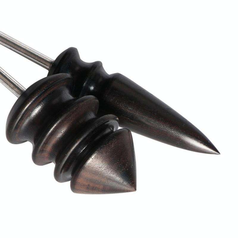 Leather Tool Edge Electric Polishing Slicker Flat Pointed Head Sandalwood Leathers Craft DIY Tool...