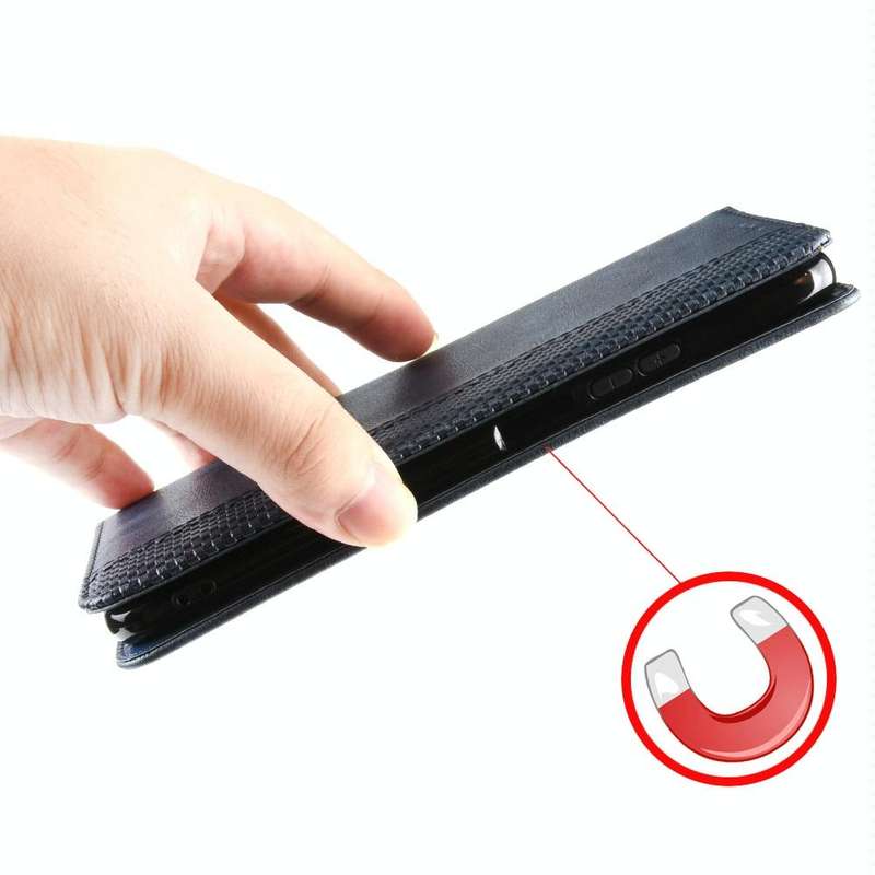 For Nokia X10 / X20 Magnetic Buckle Retro Crazy Horse Texture Horizontal Flip Leather Case with H...