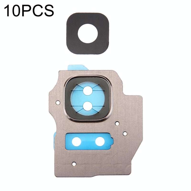 For Galaxy S8+ / G955 10pcs Camera Lens Cover (Gold)