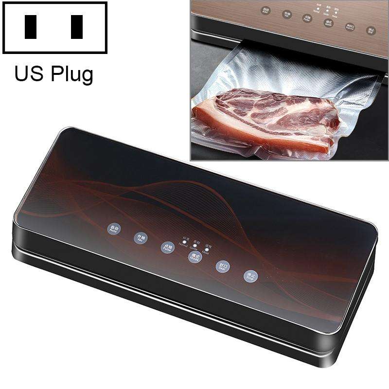 Automatic Vacuum Sealer Household Food Preservation Packaging Machine, Plug Specification:US Plug...