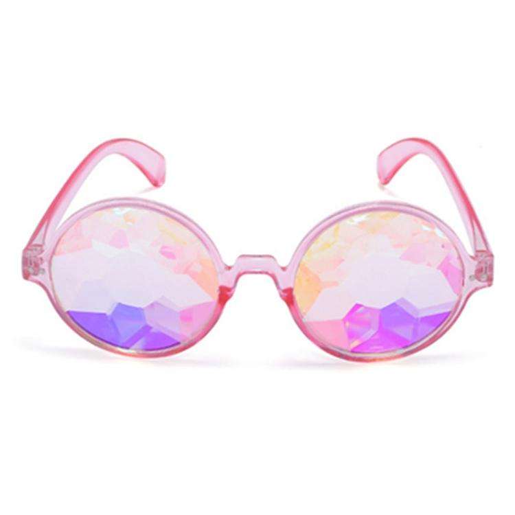 Kaleidoscope Glasses Factory Crystal Lens Kaleidoscope Sunglasses Party Glasses,Rave 3d Glasses
