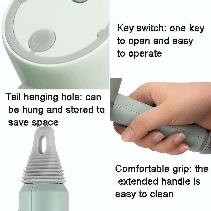 Wireless Electric Cleaning Brush USB Rechargeable Kitchen Bathtub Tile Cleaning Brushes Green 800...