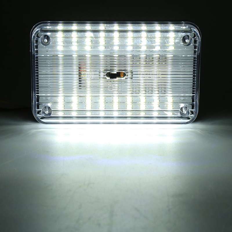 GT-699 DC12V / 2W / 6000K / 120LM SMD-3528 Car Indoor Dome Light