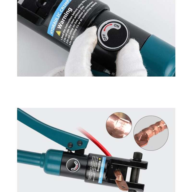 Electrician Overall Manual Hydraulic Pliers Multi-function Crimping Pliers, Model:YQK300(16-300mm)