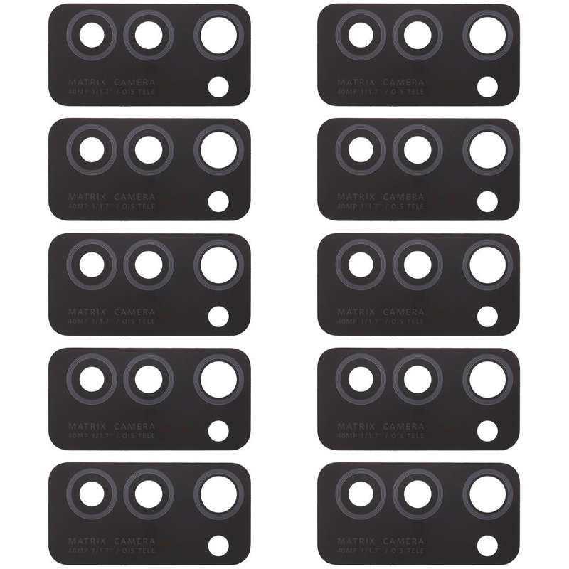 For Huawei Honor V30 10pcs Back Camera Lens