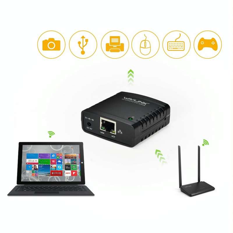 WAVLINK USB 2.0 Networking Server, EU Plug