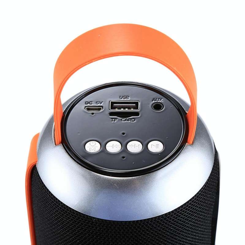T&G TG112 Portable Bluetooth Speaker, with Mic & FM Radio Function, Support Hands-free & TF Card ...