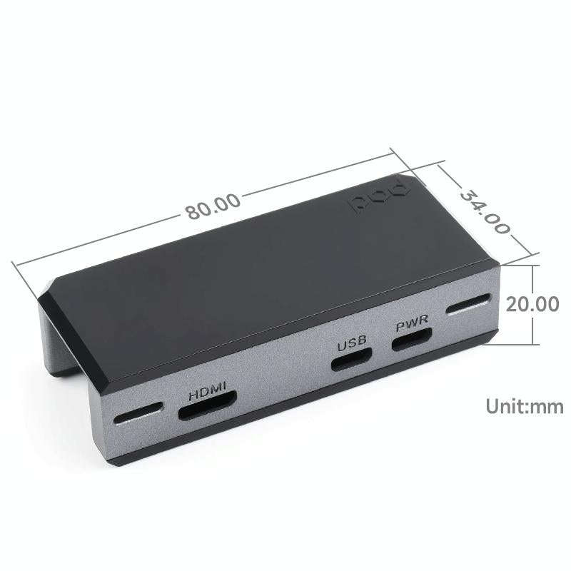 Waveshare For Raspberry Pi Zero / Zero 2 W USB+HDMI Module+ POD Case