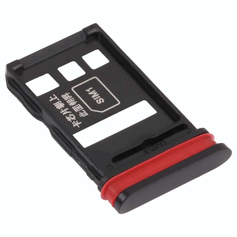 SIM Card Tray + SIM Card Tray for Huawei Nova 6 (Black)