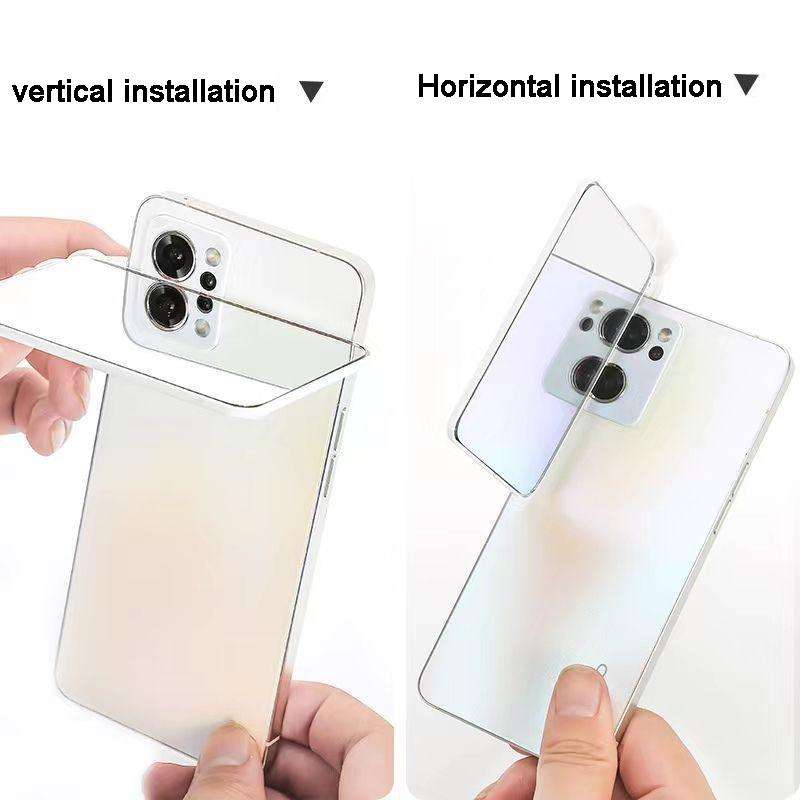 Smartphone Camera Mirror Reflection Clip Selfie Reflector Shooting Supplies, Spec: With Remote Co...