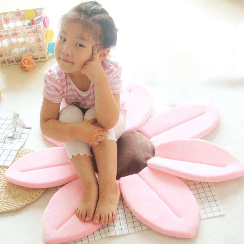 Foldable Bathtub Blooming Sink Lotus Flower Bath Mat Pad for Newborn Baby, Size: 80cm x 80cm x 5c...
