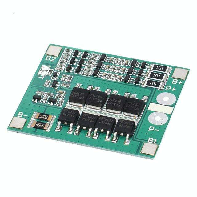 25A 11.1V-12.6V Over-Current Over-Charge Protection Board with Equalization for 18650 Lithium Bat...