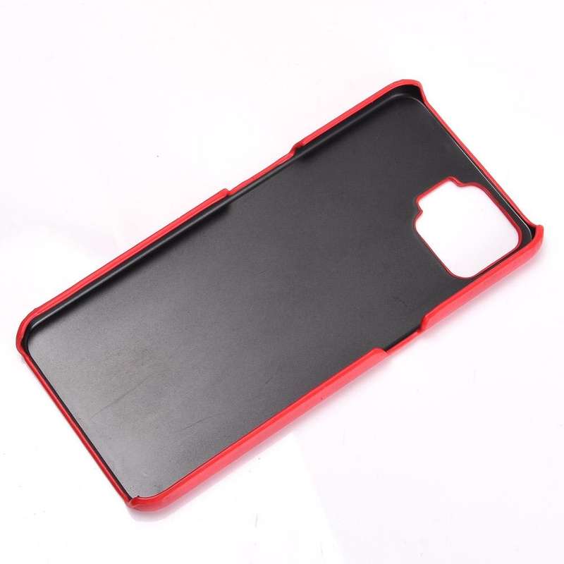 For OPPO F17 Pro / A93 / Reno4 Lite / Reno4 F Shockproof Litchi Texture PC + PU Case(Blue)