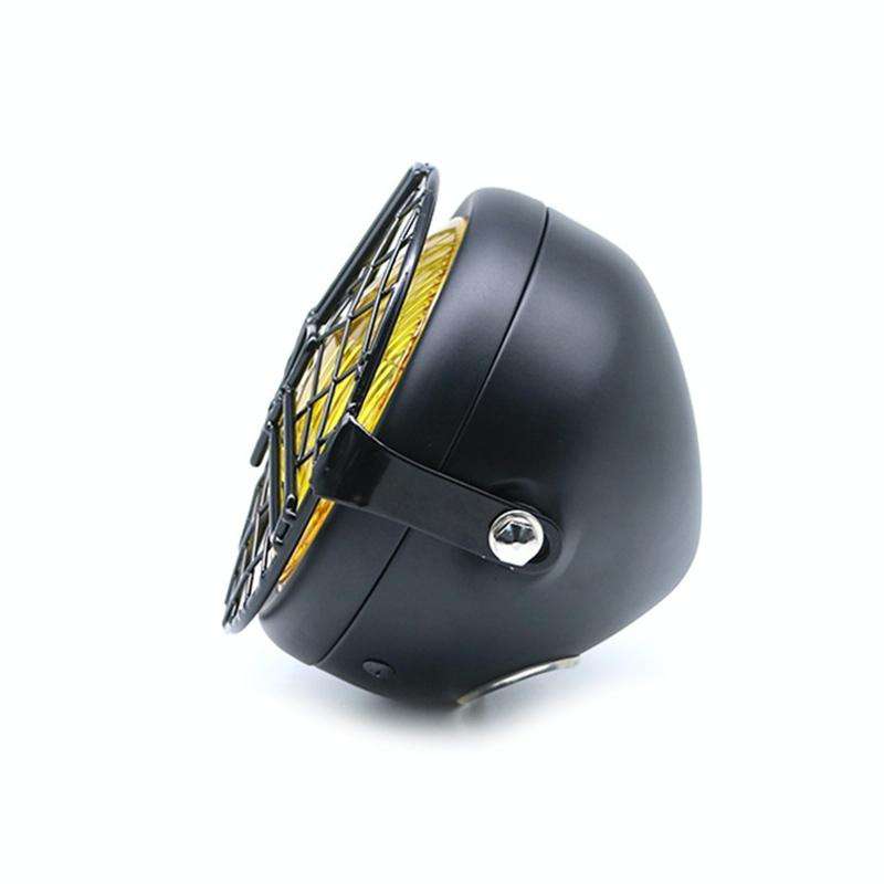Motorcycle Arrowhead Reticular Retro Lamp LED Headlight Modification Accessories for CG125 / GN12...