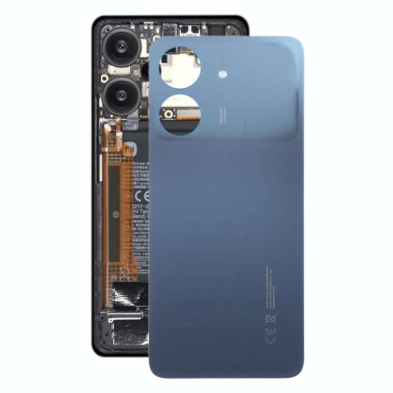 For Xiaomi Poco C65 Original Battery Back Cover(Blue)