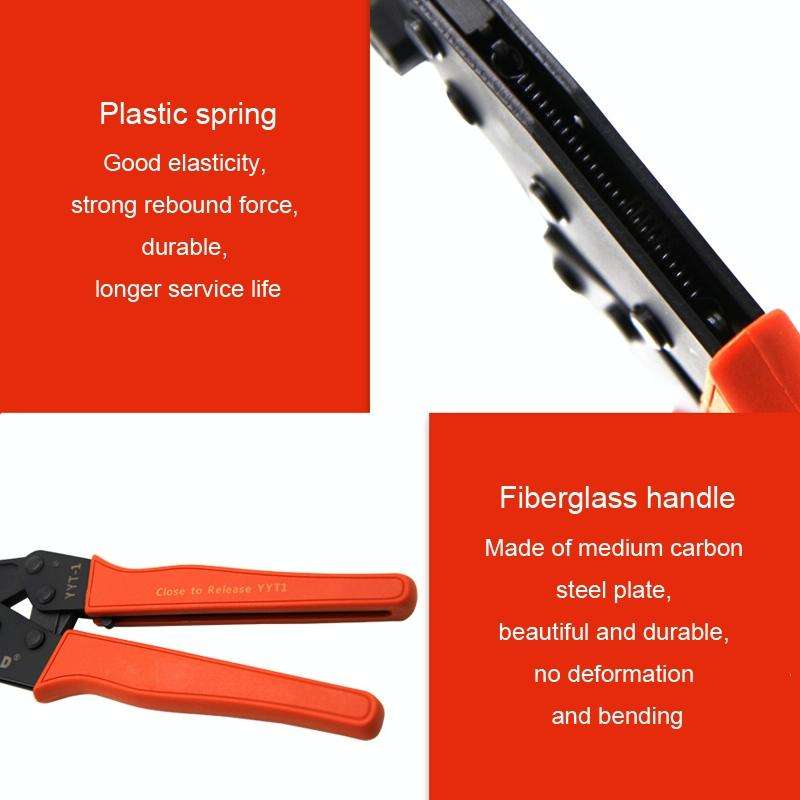 HSD YYT-1 Crimping Pliers Insulated Terminal Crimping Tools Crimping Clamps