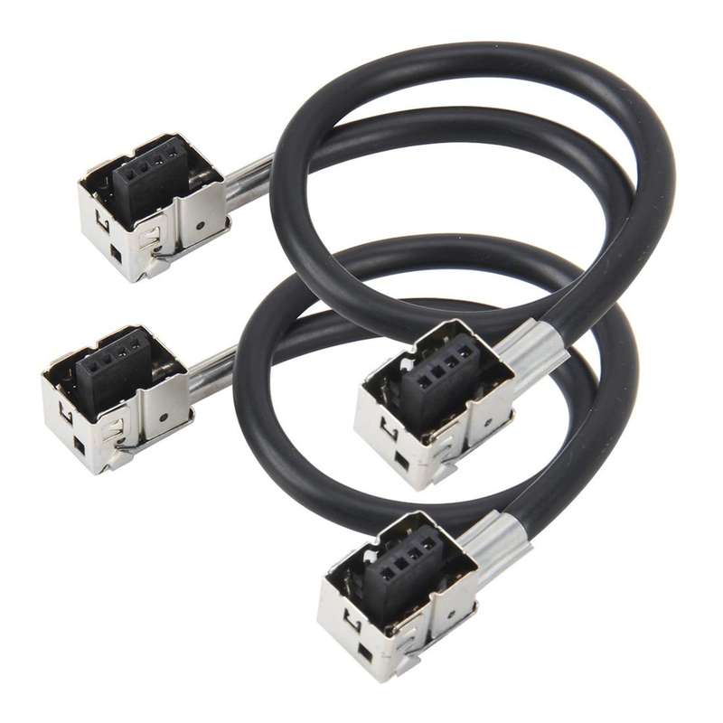 2 PCS Universal D3 HID Xenon Bulb Converter Cable Adapter D3 Adapter HID Socket Plug Adapter Bulb...