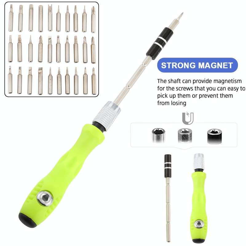 32 in 1 Multi-purpose Repair Hand Tool Screwdriver Tool Kit