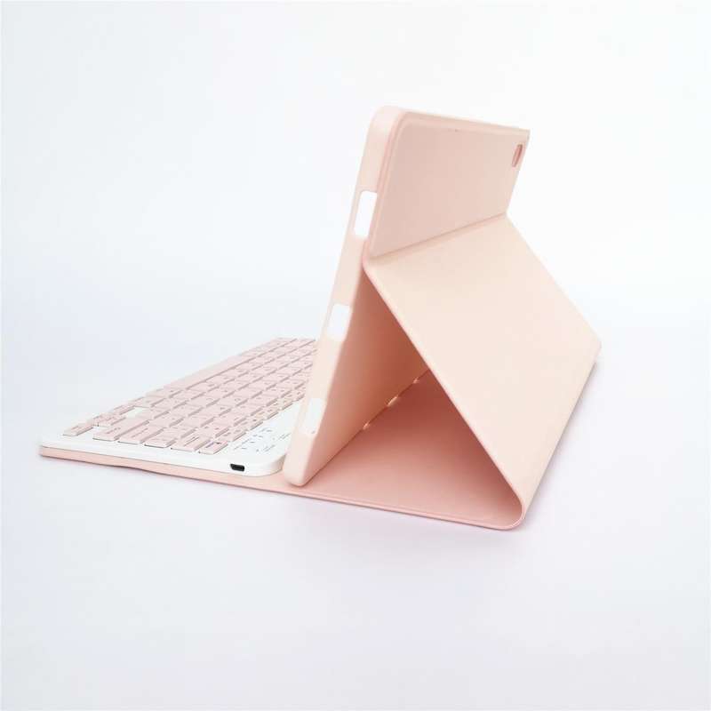 For Lenovo Pad Tab P11 11 inch TB-J606F LX110 Solid Color Detachable Square Keycap Bluetooth Keyb...
