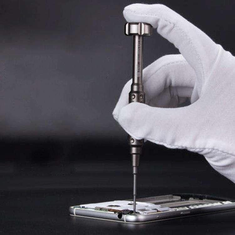 XL-655 3D Non-slip Hollow Cross Tip Middle Bezel 2.5 Screwdriver