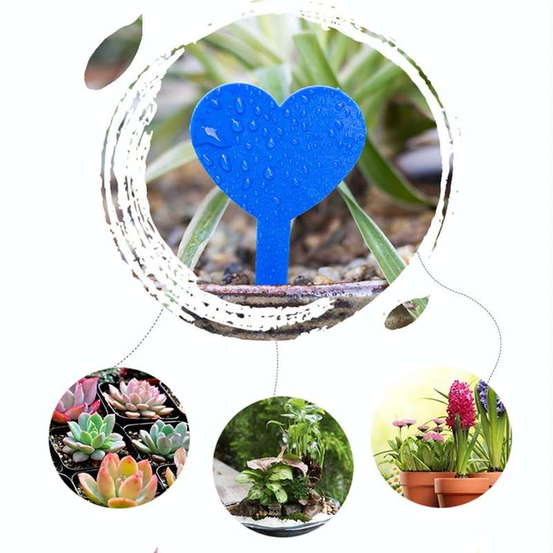 100 PCS Gardening Plant Pot Decoration Love Label Garden Seedling Potted Flower Plant Mark(White)