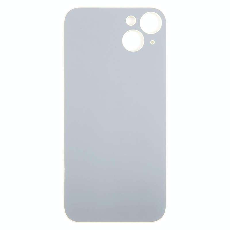 For iPhone 15 Plus Glass Battery Back Cover(Yellow)