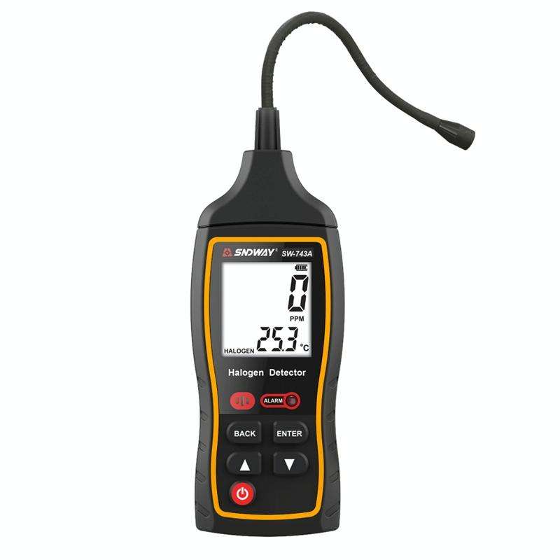 SNDWAY SW743A Halogen Gas Detector Automotive Electronic Air Conditioning Refrigerant Freon Maint...