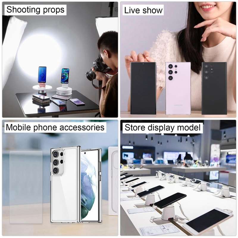 For Samsung Galaxy S23 Ultra 5G Black Screen Non-Working Fake Dummy Display Model(Black)
