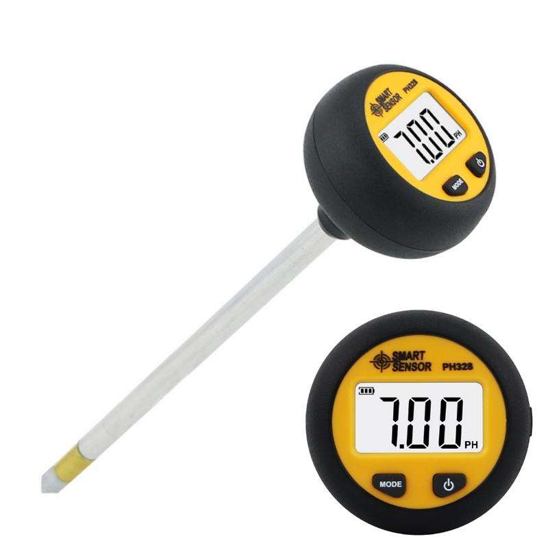 Smart Sensor PH328 Soil Acidity Meter Fertilizer Nutrient Humidity Detector