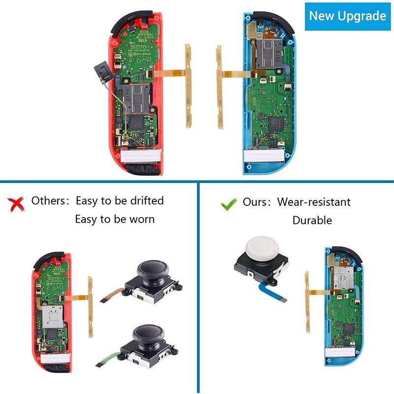 Game Console 3D Left Right Interoperability Rocker Remote Sensing Joystick for Nintendo Switch / ...