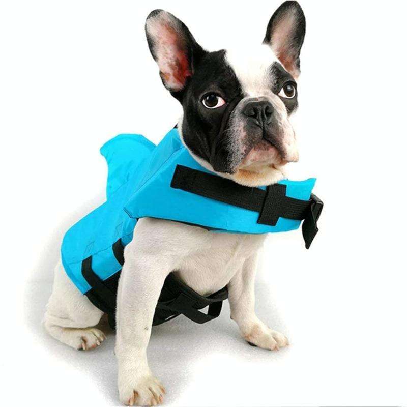 Summer Pet Life Jacket Dog Safety Clothes Dogs Swimwear Pets Safety Swimming Suit, Size:XS(Blue)