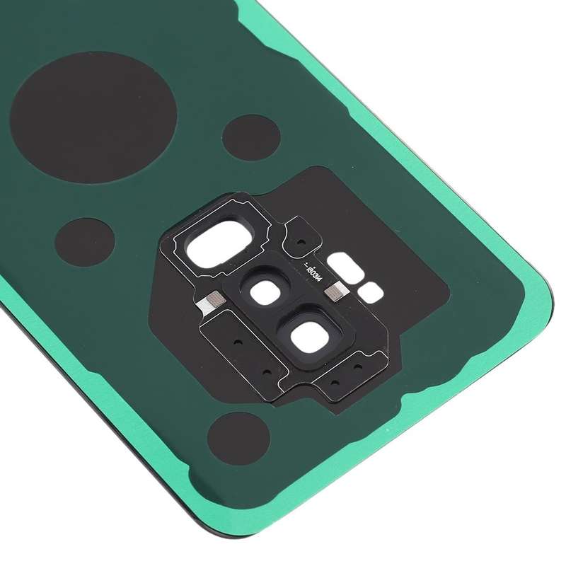 For Galaxy S9+ Battery Back Cover with Camera Lens (Black)