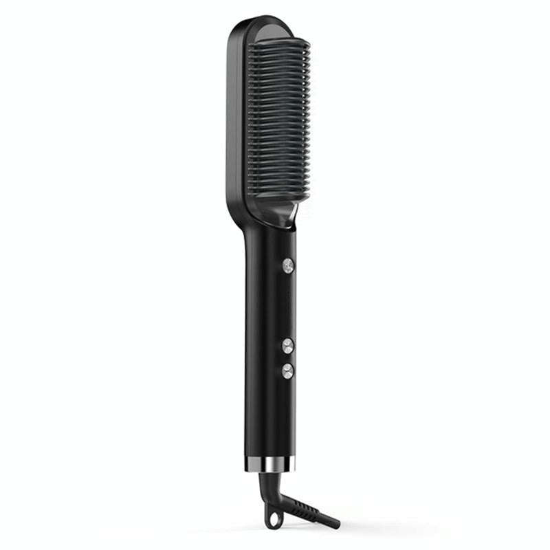 K-SKIN KD380 Hair Straightener Electric Straight Hair Curler Comb Brush PTC Heating Ceramic Strai...