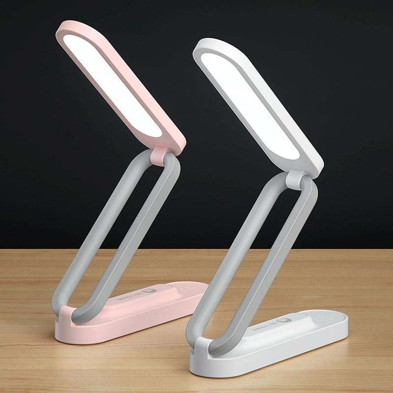 UNIYOUNG A211 Touch Dimming Charging Eye Protection Desk Lamp(Pink)
