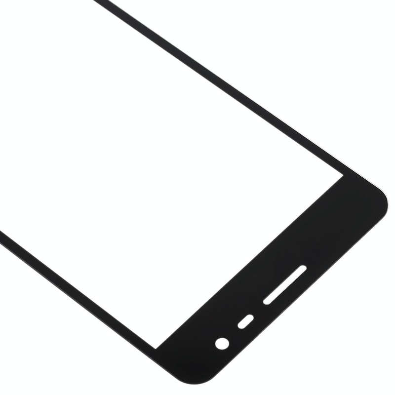 For Samsung Galaxy J3 Pro / J3110 10pcs Front Screen Outer Glass Lens (Black)