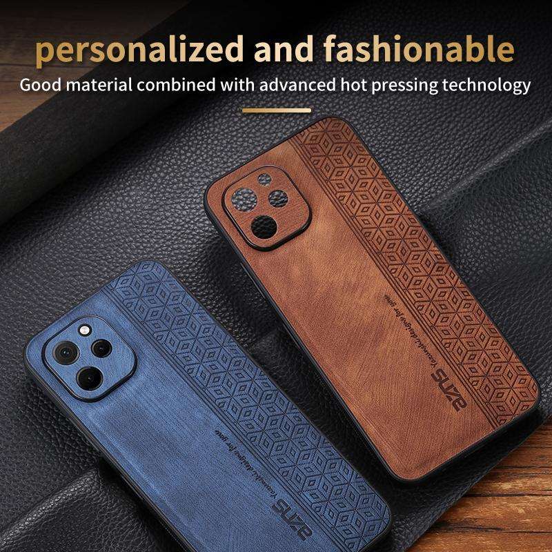 For Huawei Enjoy 50z / nova Y61 AZNS 3D Embossed Skin Feel Phone Case(Black)