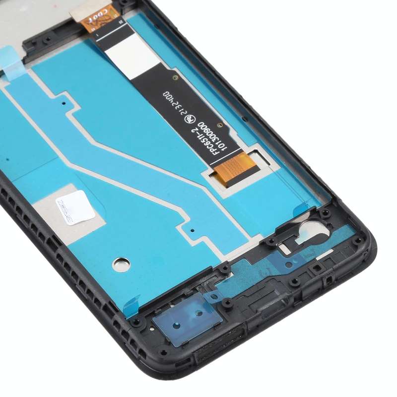 LCD Screen and Digitizer Full Assembly with Frame For TCL 30E / 30 SE