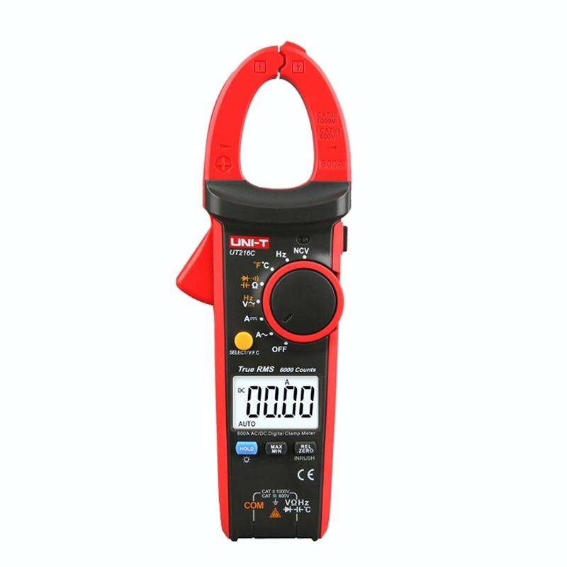 UNI-T UT216C 600A Digital Clamp Meter AC DC Voltage Detector
