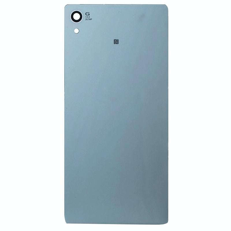Original Glass Material Back Housing Cover for Sony Xperia Z4(Blue)