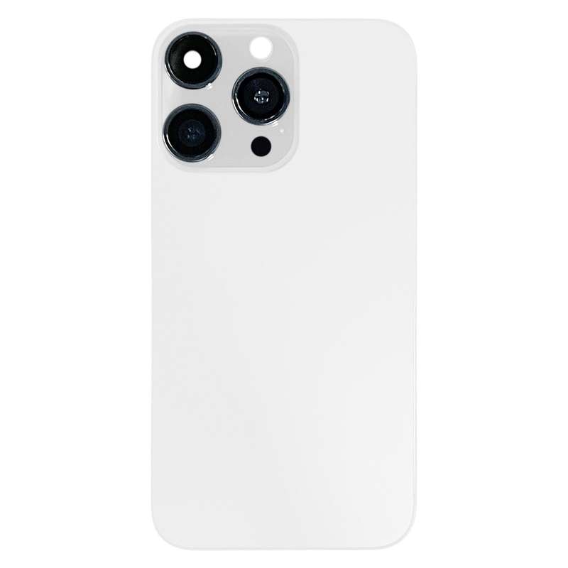 Back Cover with Appearance Imitation of iP15 Pro for iPhone XR(White)