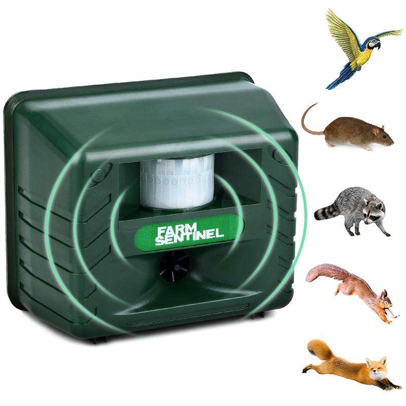 SK131 High-power Ultrasonic Electronic Rat Repeller Analog Alarm Sound Intelligent Pest Killer, J...