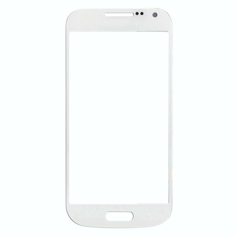 For Samsung Galaxy S IV mini / i9190 10pcs Front Screen Outer Glass Lens (White)