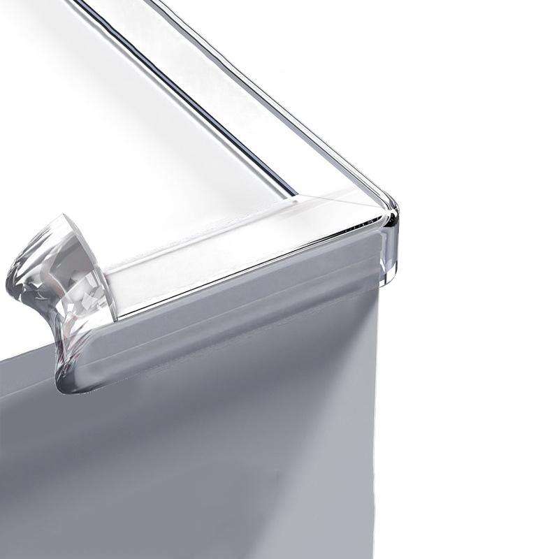 PVC Household Transparent Anti-collision Strip Furniture Soft Edge Protector, Specification: 1 cm...
