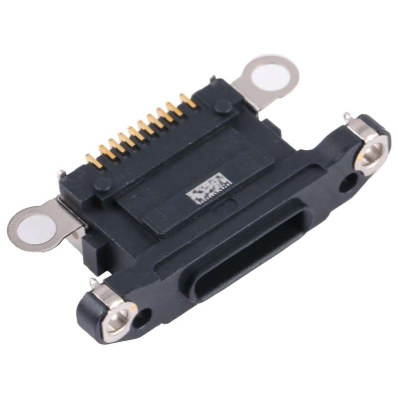 Charging Port Connector for iPhone 12 / 12 Pro (Black)