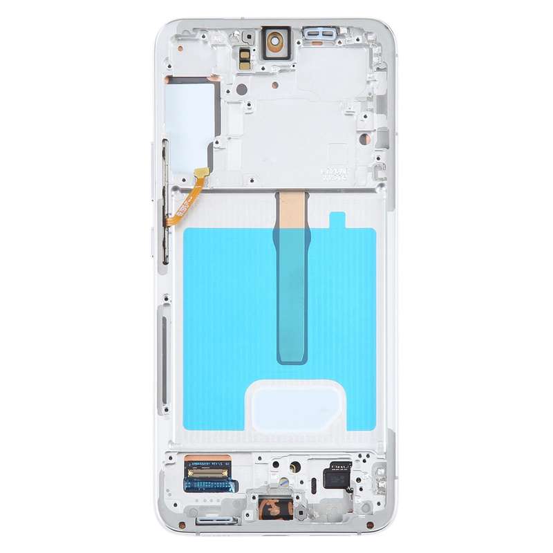 For Samsung Galaxy S22+ 5G SM-S906B Original LCD Screen Digitizer Full Assembly with Frame (White)