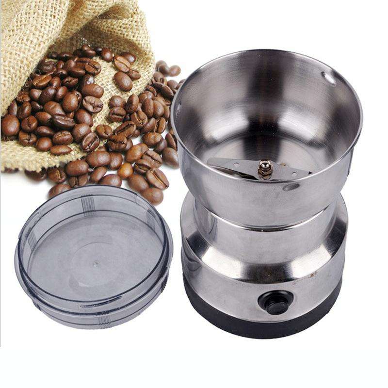 Multi-functional Coffee Grinder Stainless Electric Bean Grinder Herbal Medicine Grinding Machine,...