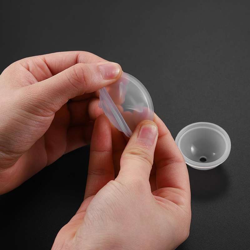 20 PCS 20mm Crystal Epoxy Ball Silicone Mould DIY Handmade Jewelry Sphere Making Mould